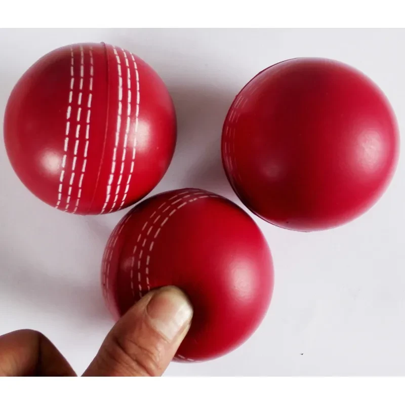 PU Foam Cricket Ball Toy – Stress Relief Vent Ball for All Ages