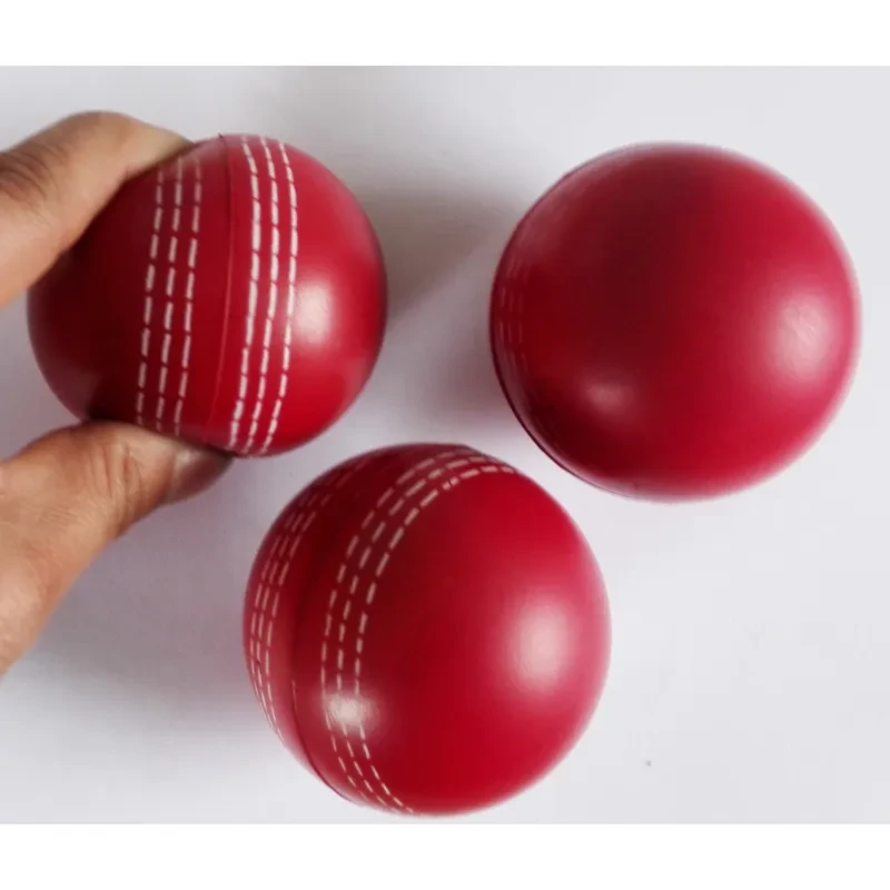 PU Foam Cricket Ball Toy – Stress Relief Vent Ball for All Ages