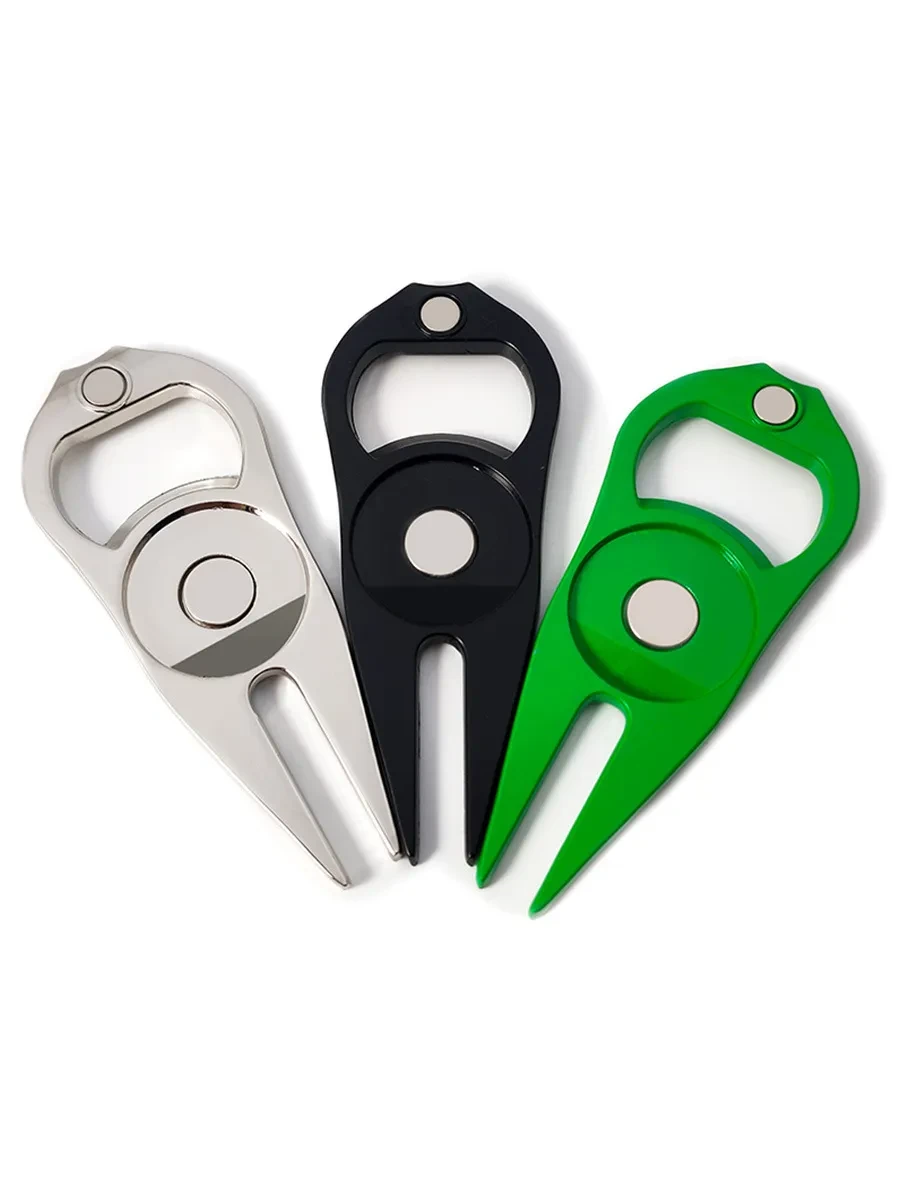 Golf Divot Tool with Ball Marker & Bottle Opener – Multi-Use Gift