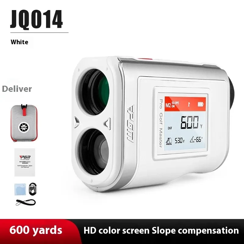 Golf Laser Rangefinder HD Display – 600/1300m Precision Meter
