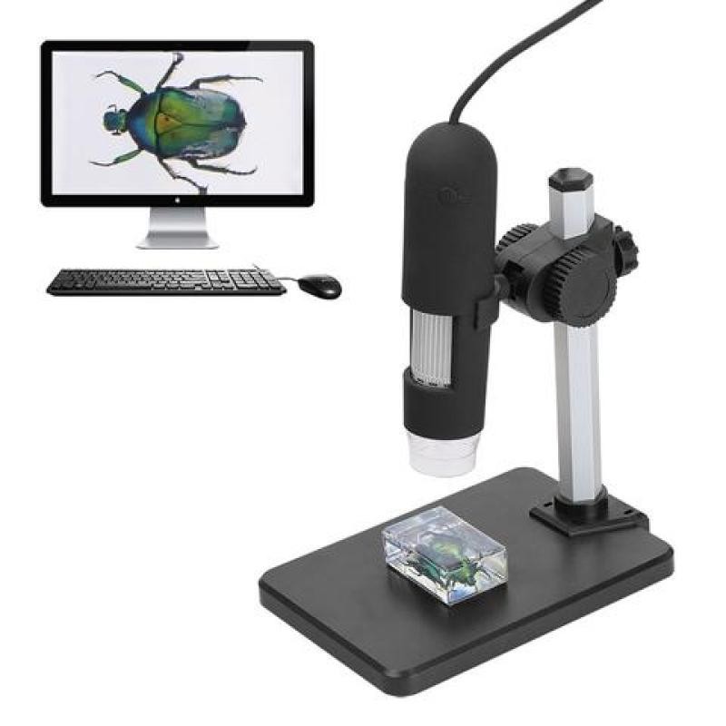 USB Microscope Camera 1000X – High-Speed DSP, LED Zoom