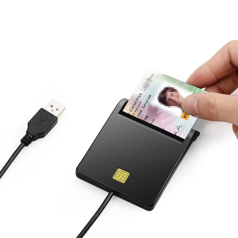 DM-HC65 USB Smart Card Reader β Secure ID, CAC & SIM Card Access