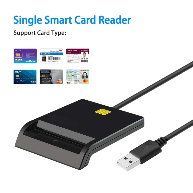 DM-HC65 USB Smart Card Reader β Secure ID, CAC & SIM Card Access