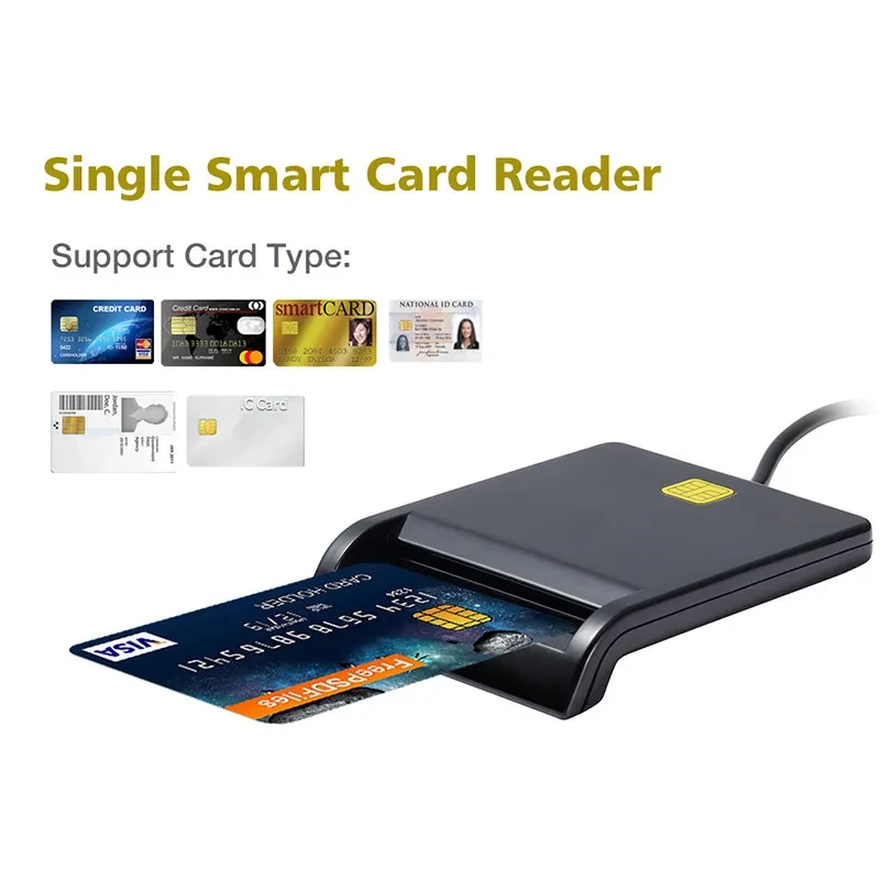 DM-HC65 USB Smart Card Reader β Secure ID, CAC & SIM Card Access