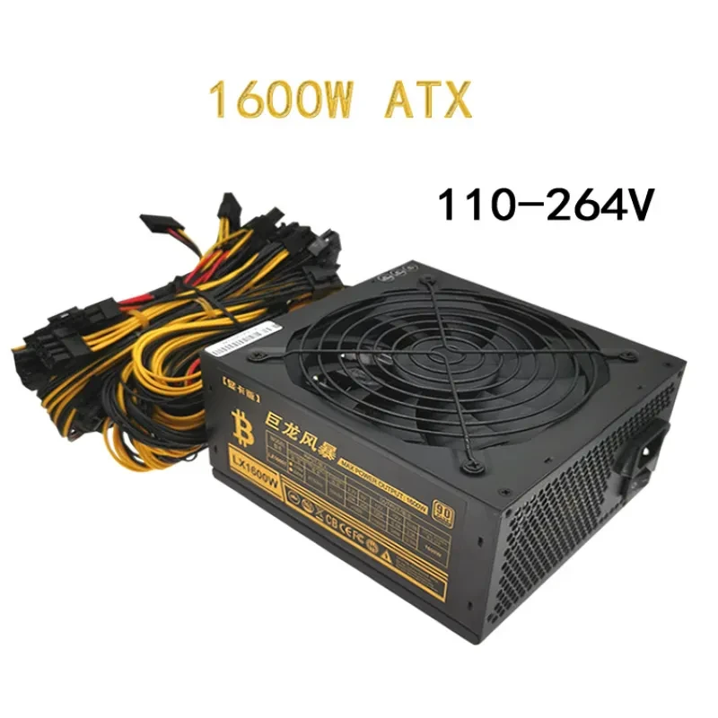 1600W–2000W Full Voltage Server Power Supply – 110V, 12 GPU Support