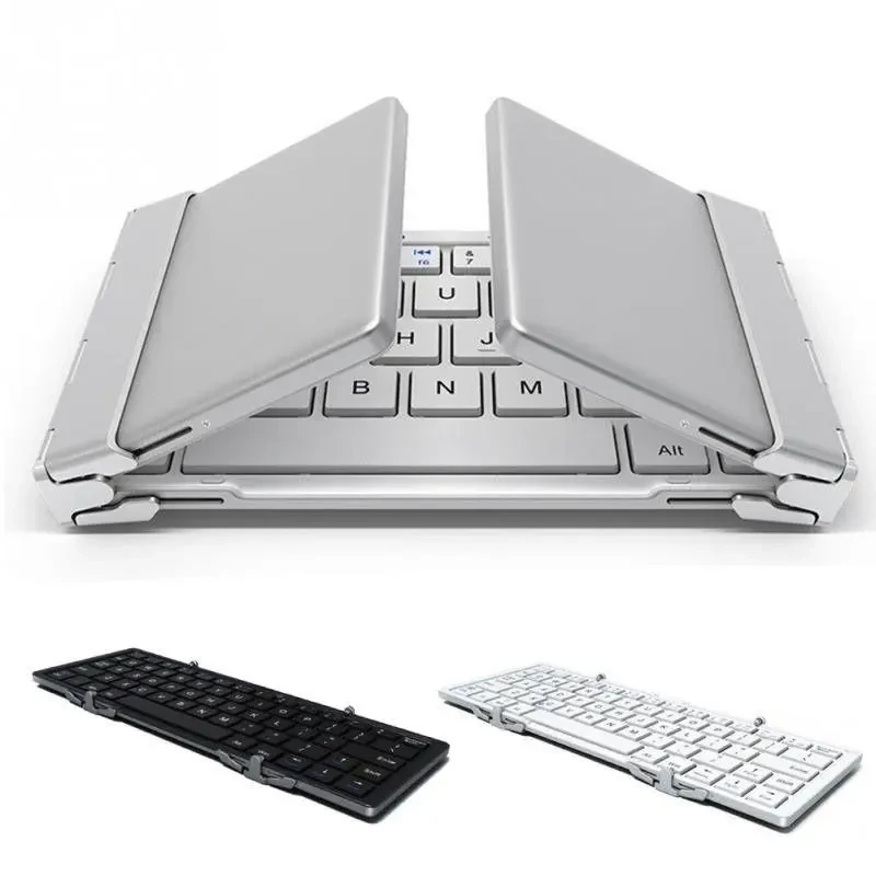Pocket Folding Bluetooth Keyboard – Dual Mode Travel Edition for iPad