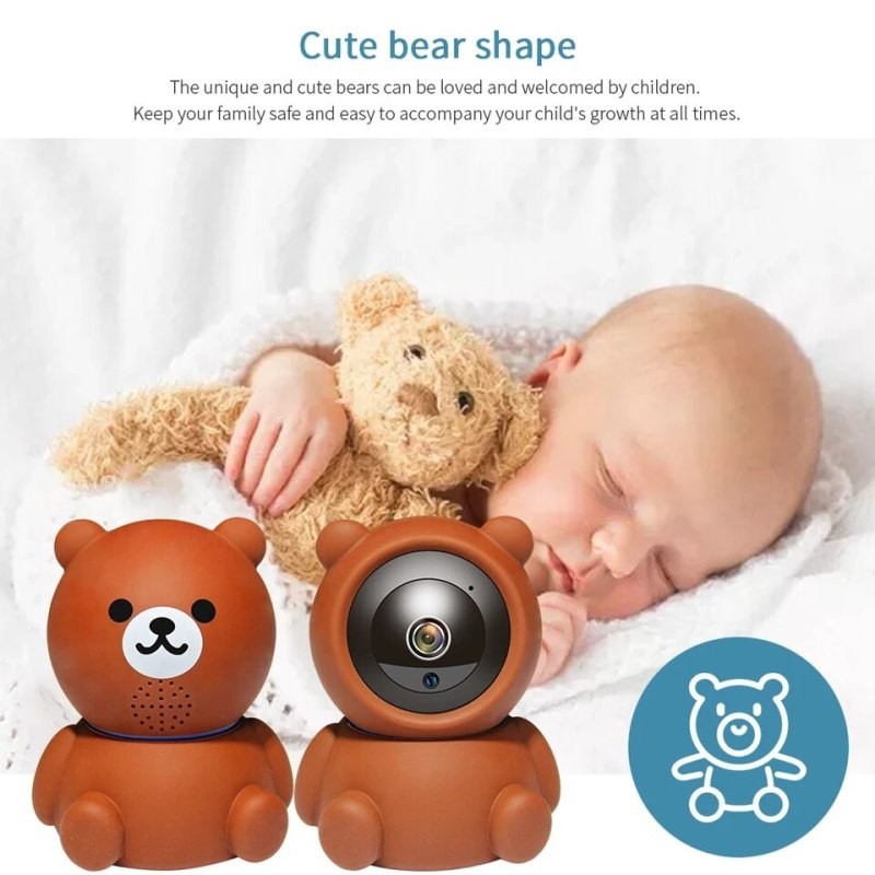 Bear 1080P WiFi IP Camera β Smart Auto Tracking Home Security Cam