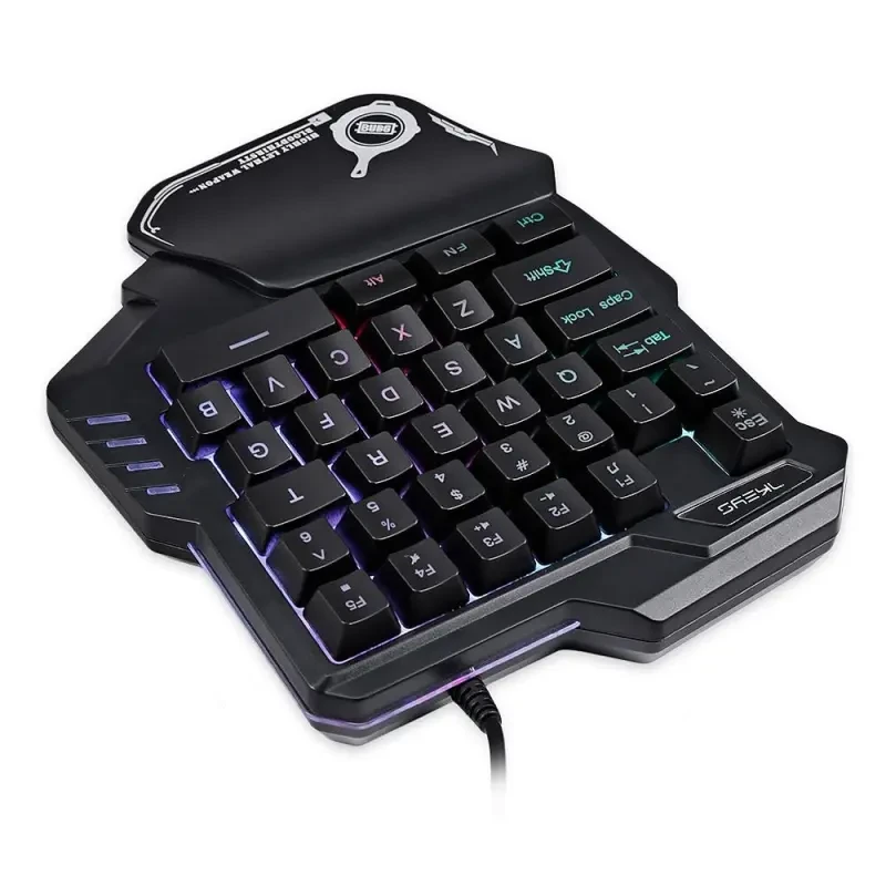 One-Handed RGB Gaming Keyboard – Mini Mechanical Keypad for PC Gamers