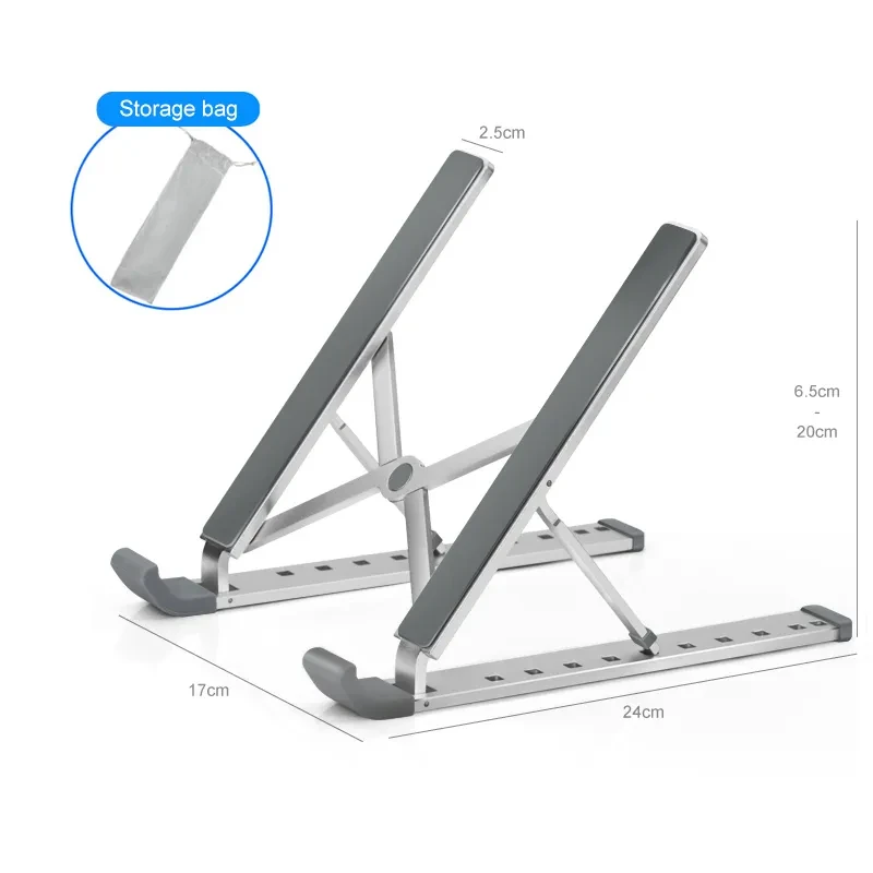 Adjustable Folding Laptop Stand – Portable, Cooling & Ergonomic Design