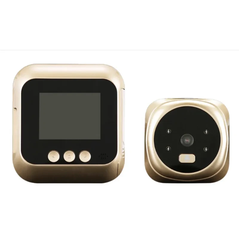 Smart Wireless Doorbell Peephole Camera – Video & Photo Capture