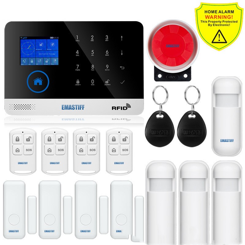 Smart Wireless GSM Anti-Theft Alarm – Door & Window Security System