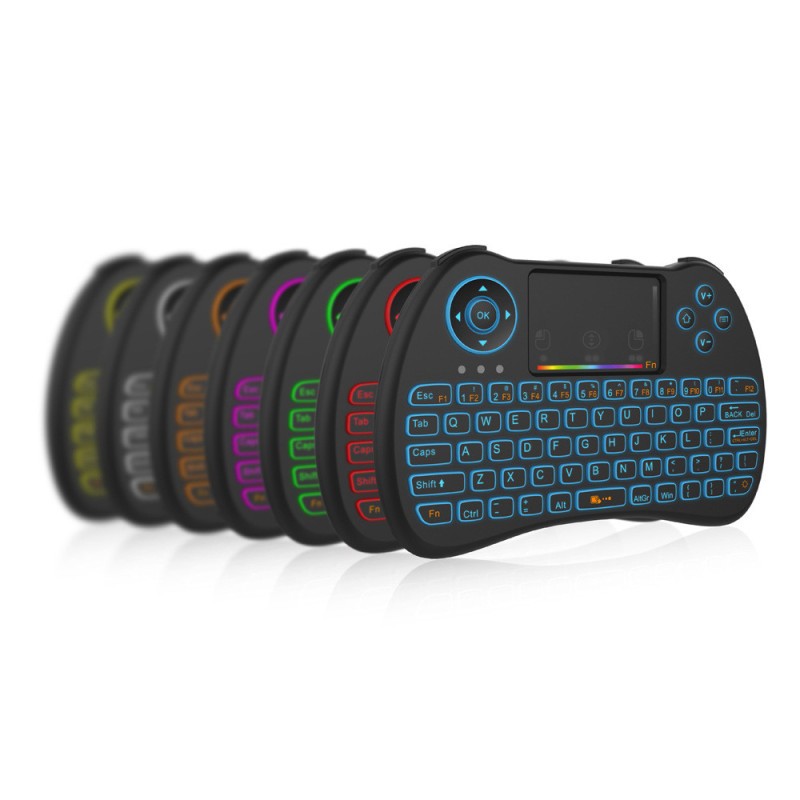 H9 Wireless Backlit Touch Keyboard – Mini Remote Control Keypad