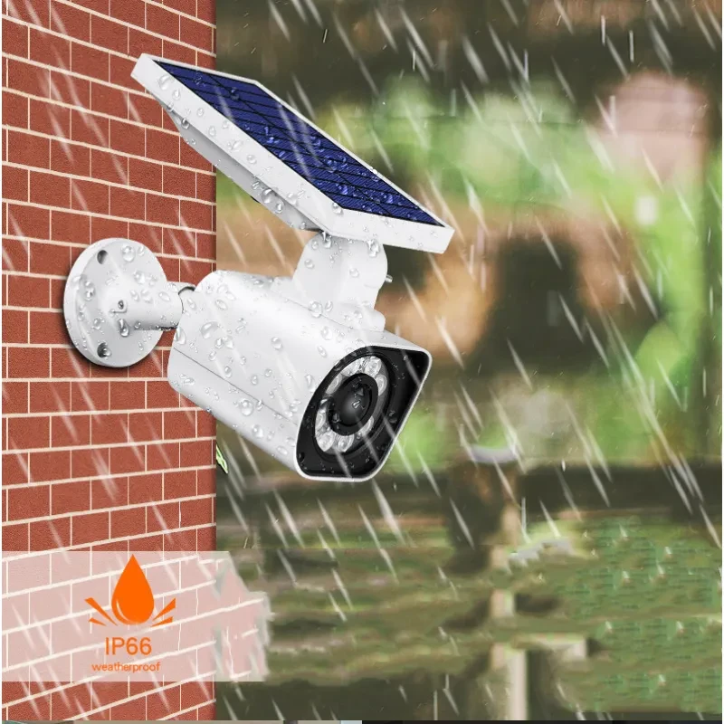 Solar Security Light with Camera Design – IP67 Garden Spotlight 5W LED
