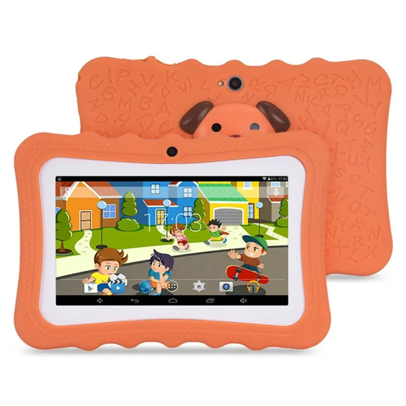 Kids A33 Quad-Core Tablet – Educational Cartoon Learning Pad