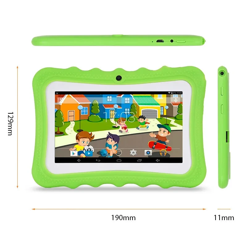 Kids A33 Quad-Core Tablet – Educational Cartoon Learning Pad