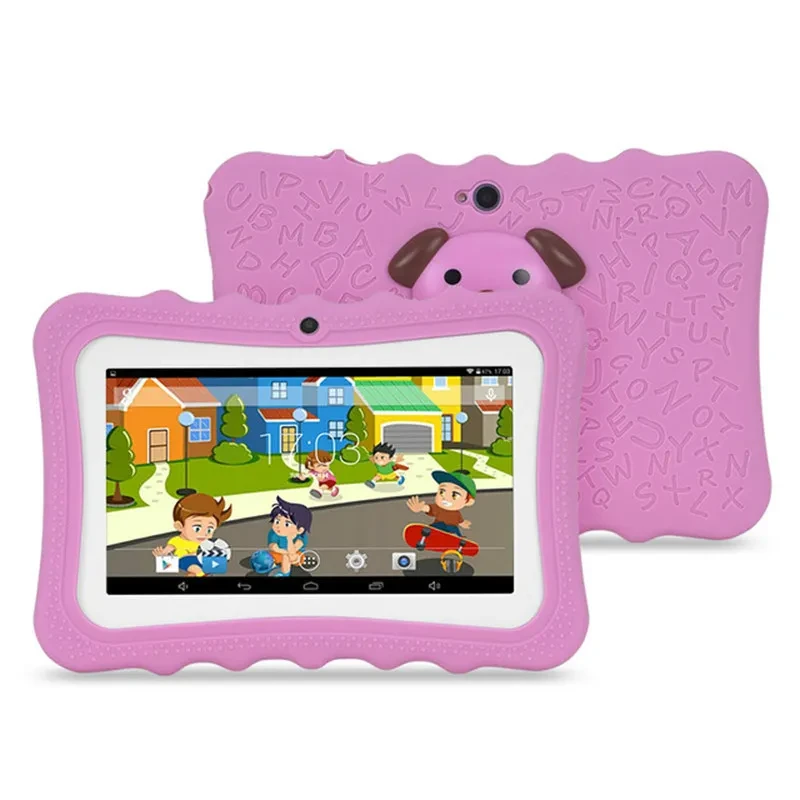 Kids A33 Quad-Core Tablet – Educational Cartoon Learning Pad
