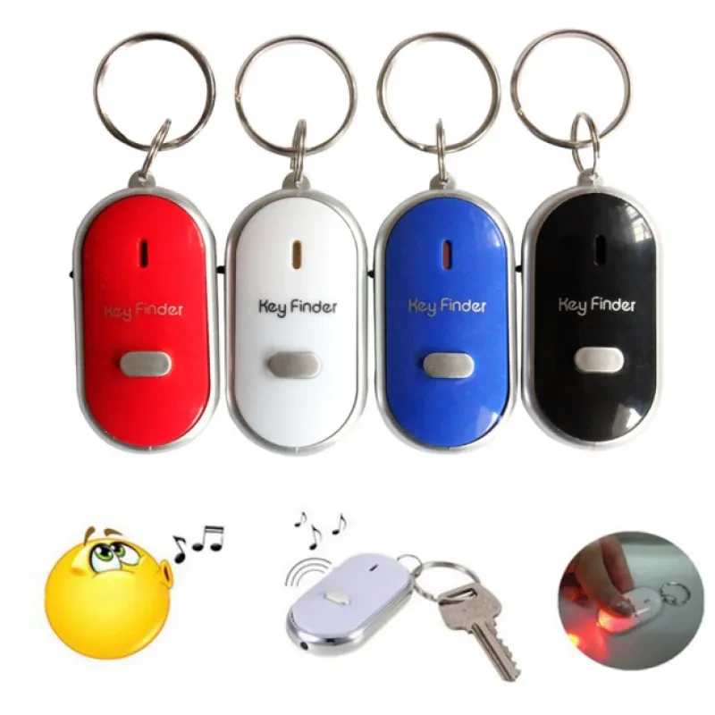 Whistle Key Finder – Voice Control Lost-Proof Keychain Accessory