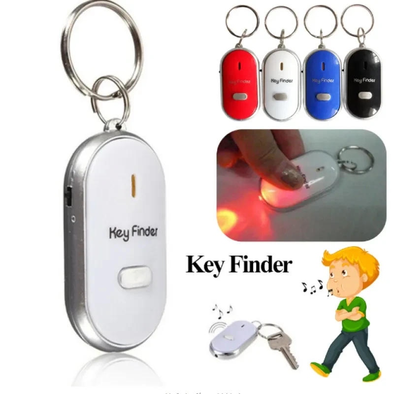 Whistle Key Finder – Voice Control Lost-Proof Keychain Accessory