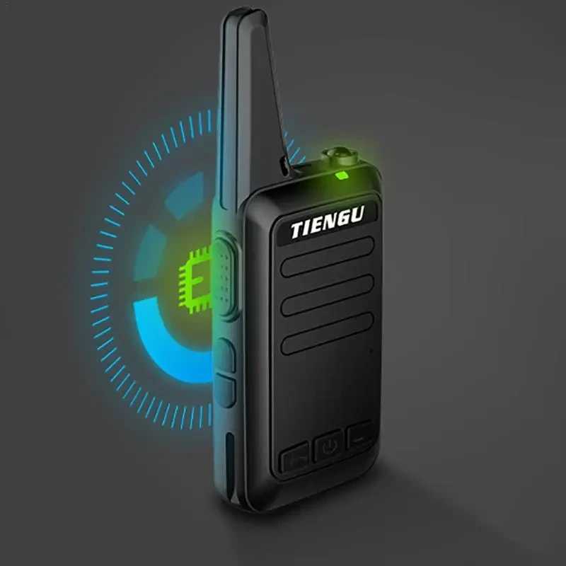 TIENGU Wireless Handheld Radio – Pro Intercom with USB & LED