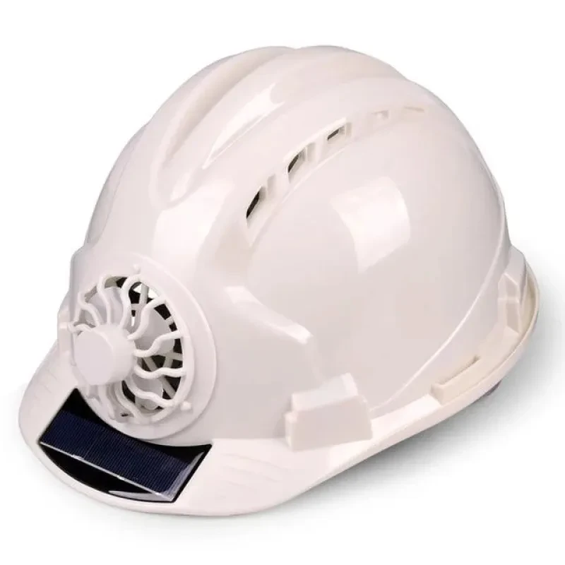 Solar Cooling Sunshade Helmet – Safety Hard Hat for Outdoor Work