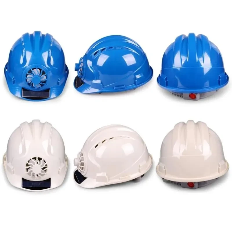 Solar Cooling Sunshade Helmet – Safety Hard Hat for Outdoor Work