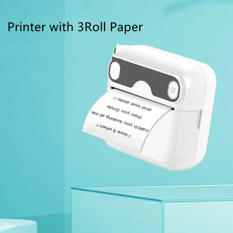 Mini Thermal Pocket Printer – Bluetooth Portable Wireless Printer