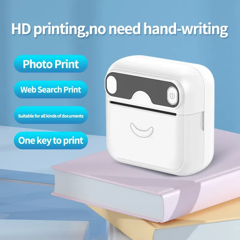 Mini Thermal Pocket Printer – Bluetooth Portable Wireless Printer