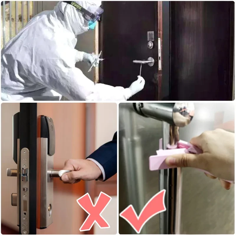 Kid-Friendly No-Touch Door Opener – Portable Safety Hygiene Tool