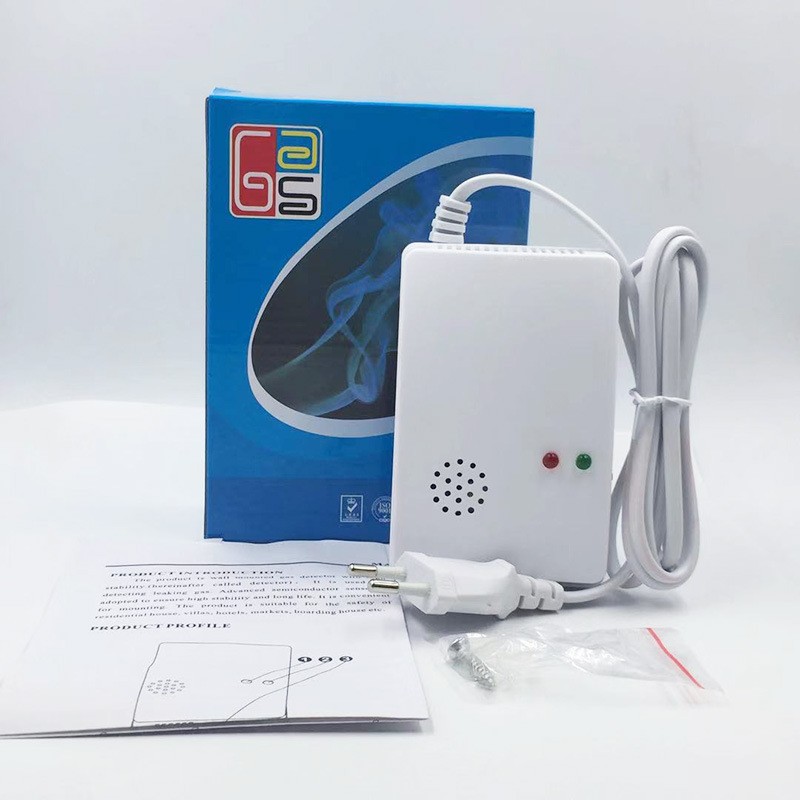 Wall-Mounted Domestic Gas Leak Alarm – Home & Kitchen Safety