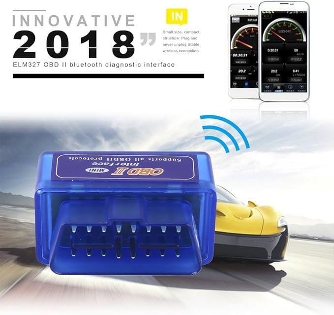 Mini ELM327 OBD2 Bluetooth Scanner β Car Fault Diagnostic Tool