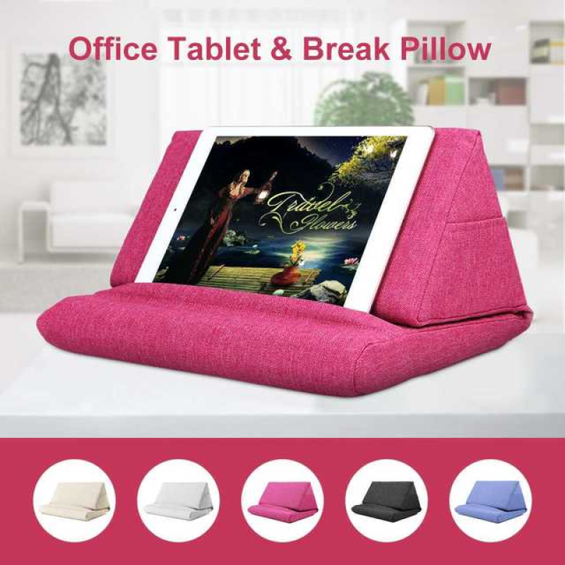 Tablet & Phone Support Pillow – Soft Candy Shape Stand Cushion