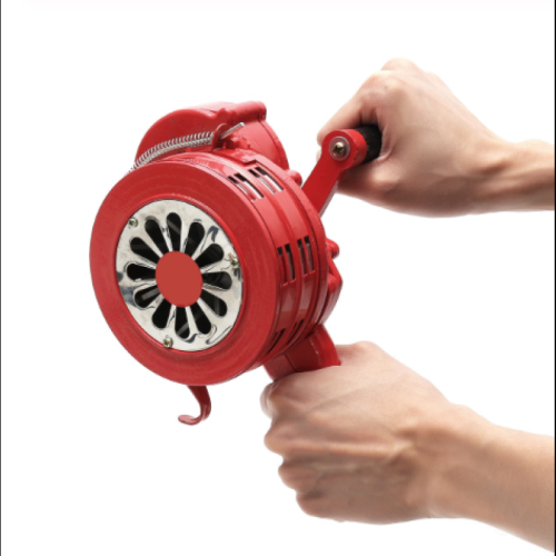 Manual Hand Crank Air Raid Alarm – 110dB Portable Siren