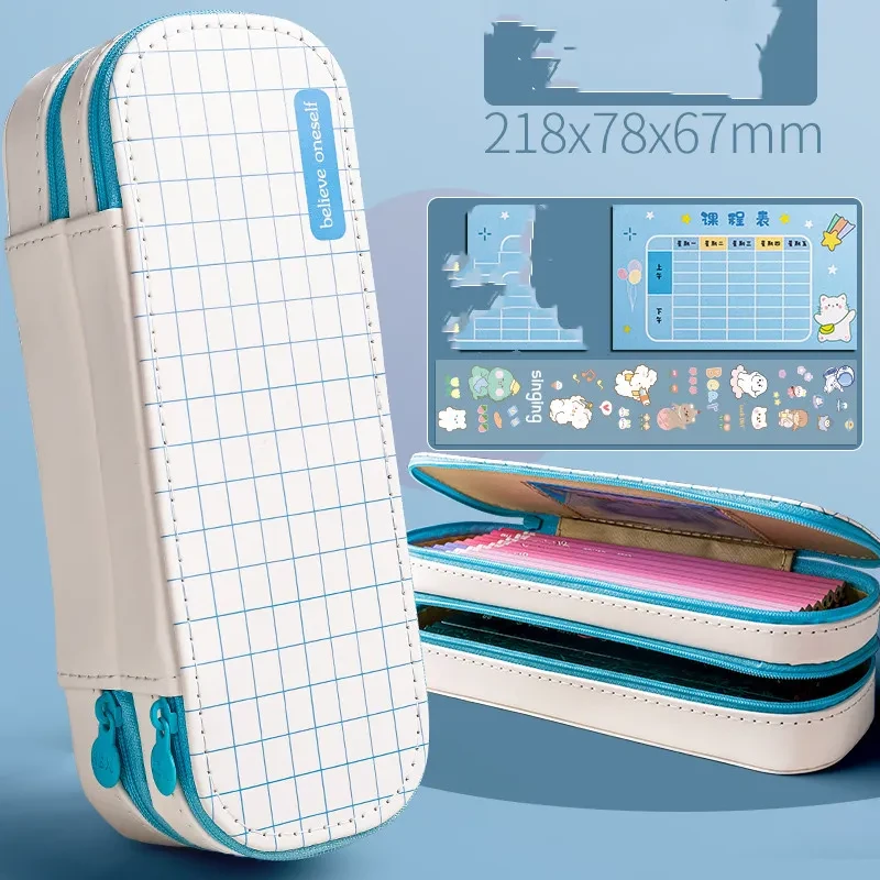 Cute Multifunctional Pencil Case for Boys – Creative Stationery Bag