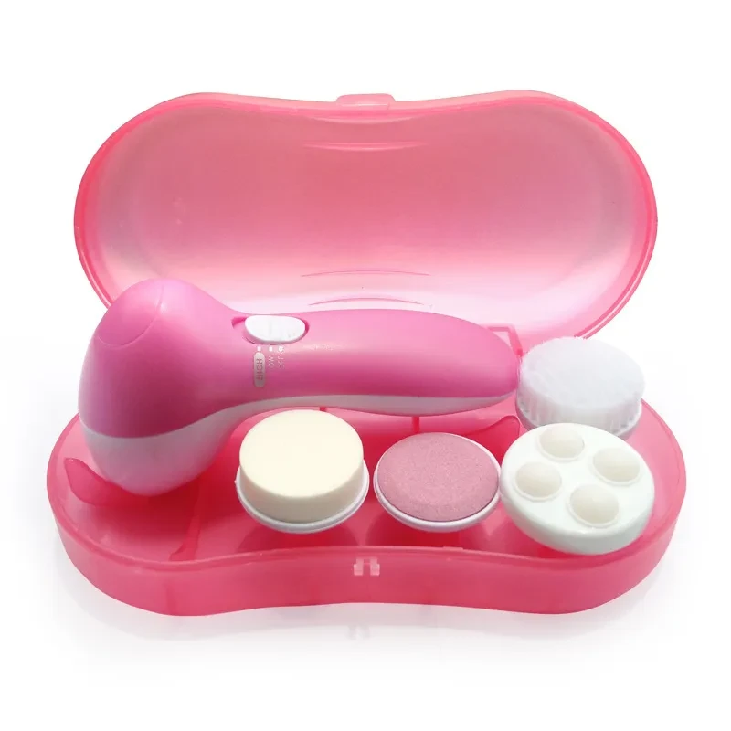 Electric Facial Cleanser – 5-in-1 Blackhead Remover & Skin Massager