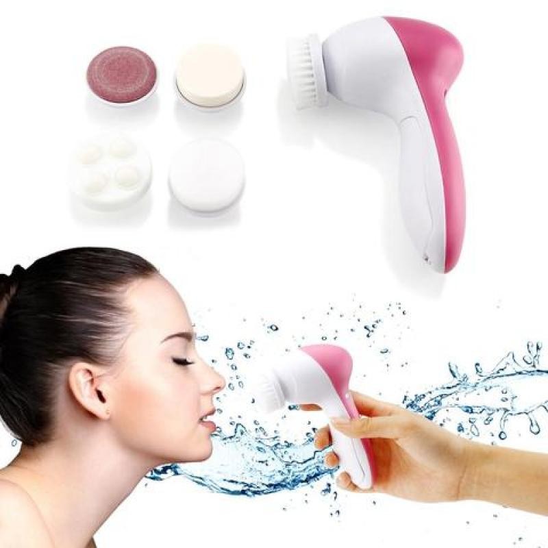 Electric Facial Cleanser – 5-in-1 Blackhead Remover & Skin Massager