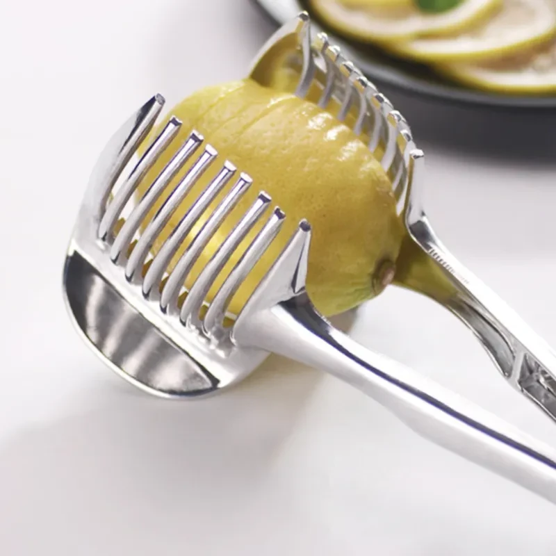 Lemon Slicer Tool – Easy Fruit & Veggie Cutter Kitchen Gadget