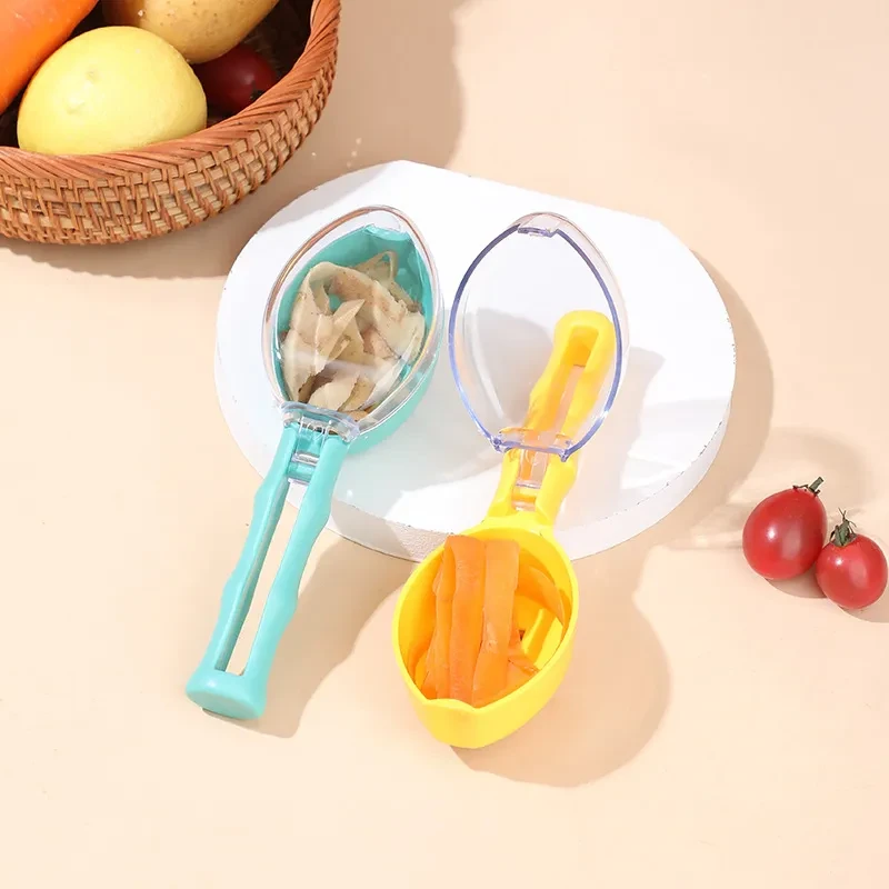 Fruit & Potato Peeler Knife with Storage Lid β Modern Kitchen Tool