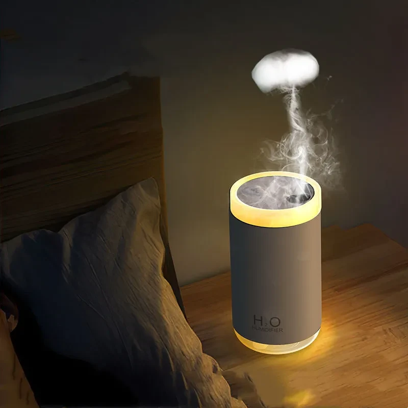 Jellyfish Smoke Ring Humidifier – USB Car Diffuser & Night Light