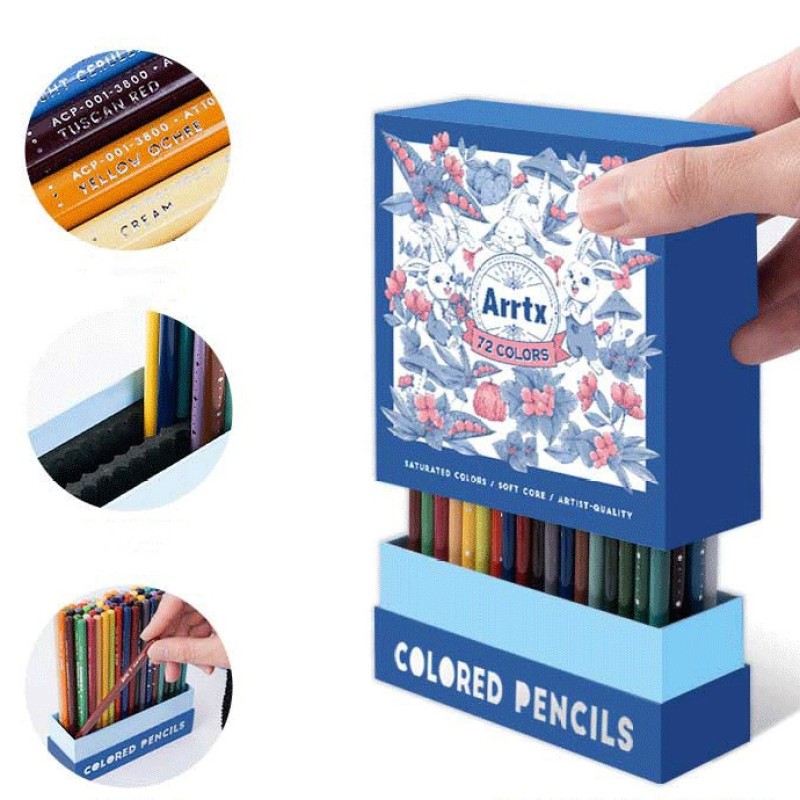 Soft Core Colored Pencil Set – Art & Sketch Supplies