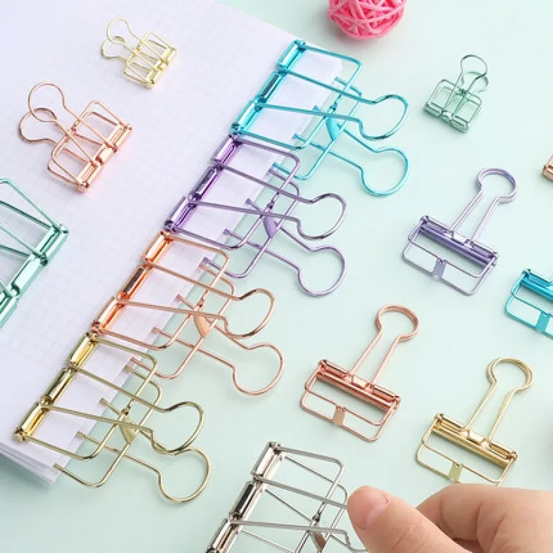 Hollow Metal Binder Clips