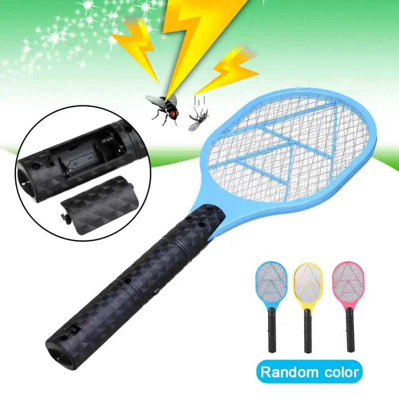 Electric Mosquito Swatter – Battery Powered Insect Killer Racket