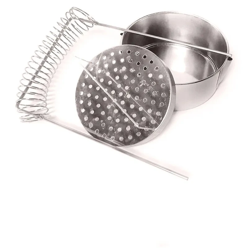 Stainless Steel Brush Washer – Leak-Proof Oil Painting Pen Cleaner