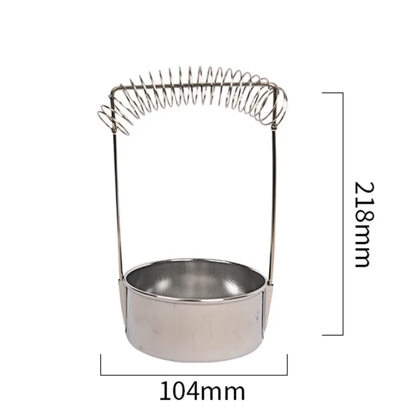 Stainless Steel Brush Washer – Leak-Proof Oil Painting Pen Cleaner