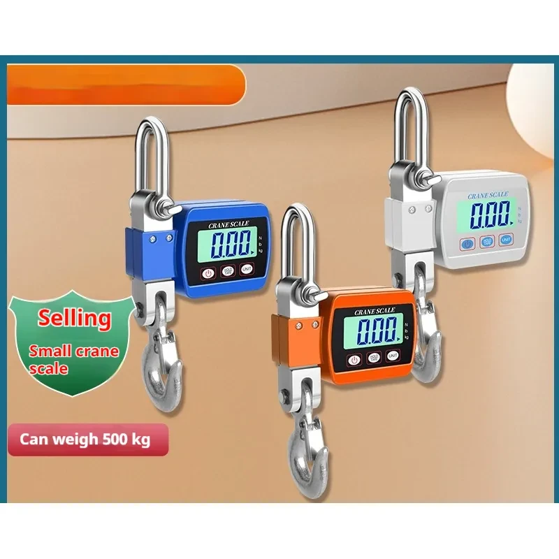 Electronic Hook Scale – 500kg Digital Display Weighing Tool