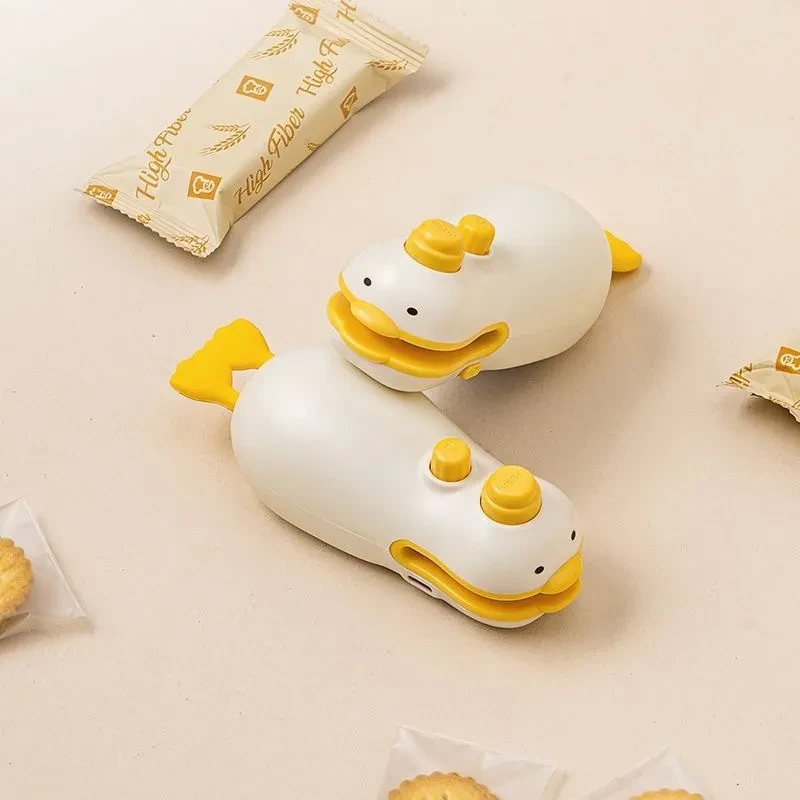 Cute Duck Rechargeable Sealing Machine – Mini Heat Bag Sealer