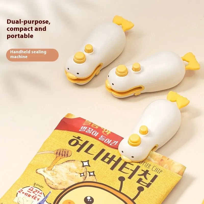 Cute Duck Rechargeable Sealing Machine – Mini Heat Bag Sealer