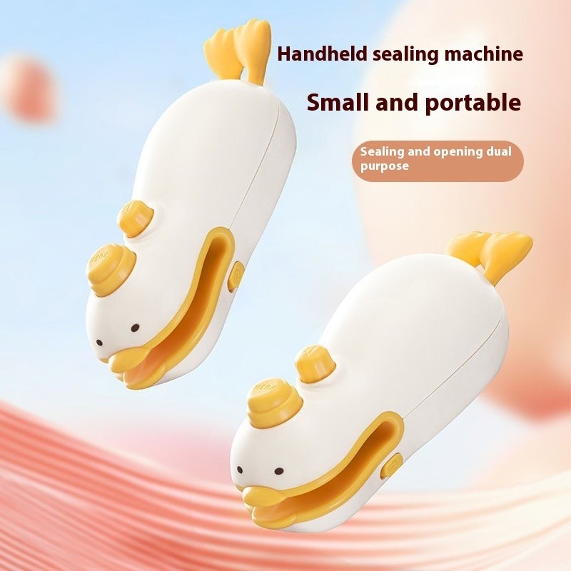Cute Duck Rechargeable Sealing Machine – Mini Heat Bag Sealer