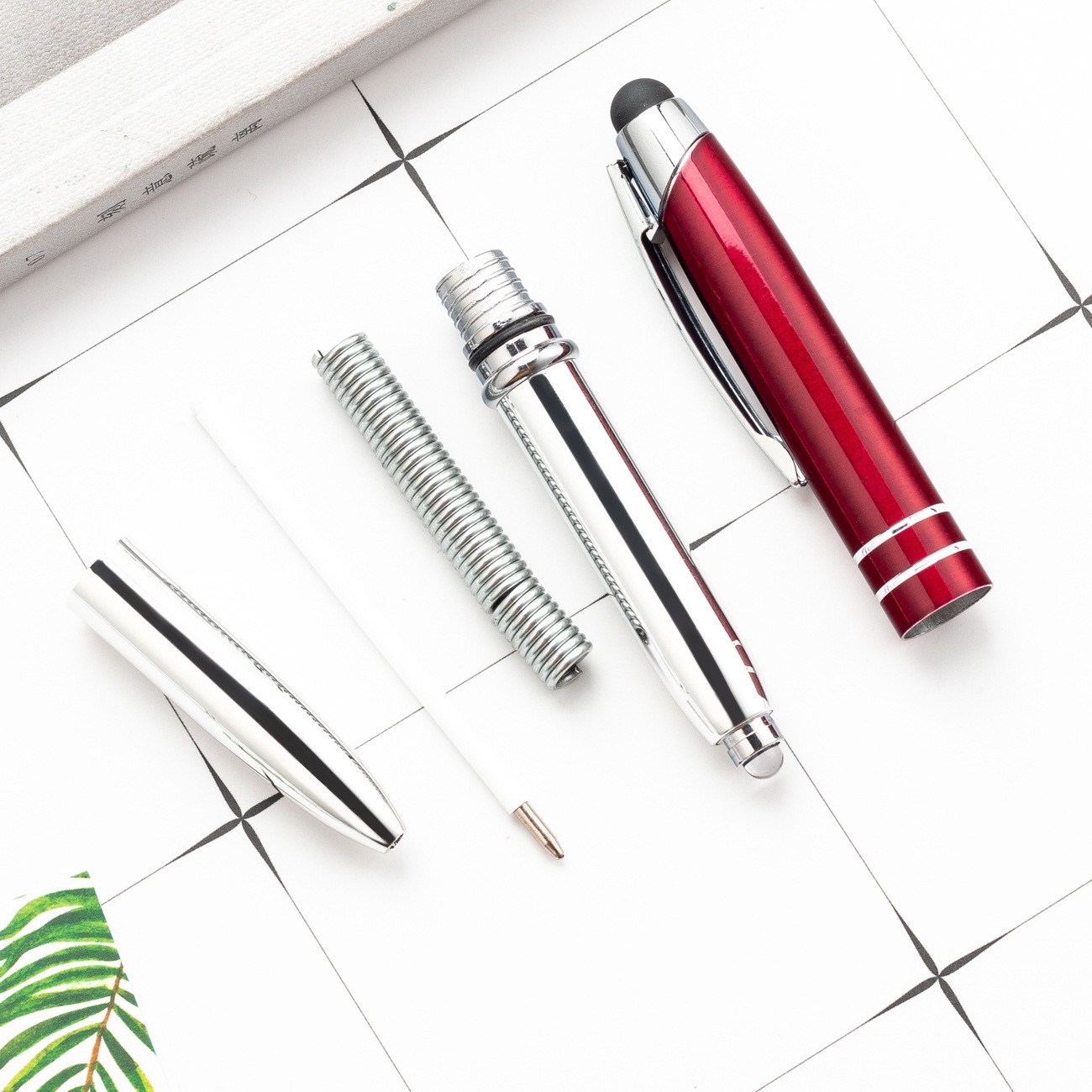 3-in-1 Stylus LED Ballpoint Pen – Touchscreen, Light & Write Tool