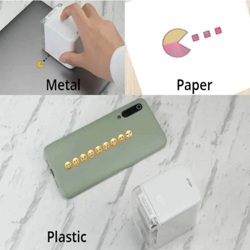 Portable Mbrush Handheld Color Printer – Inkjet for Any Surface