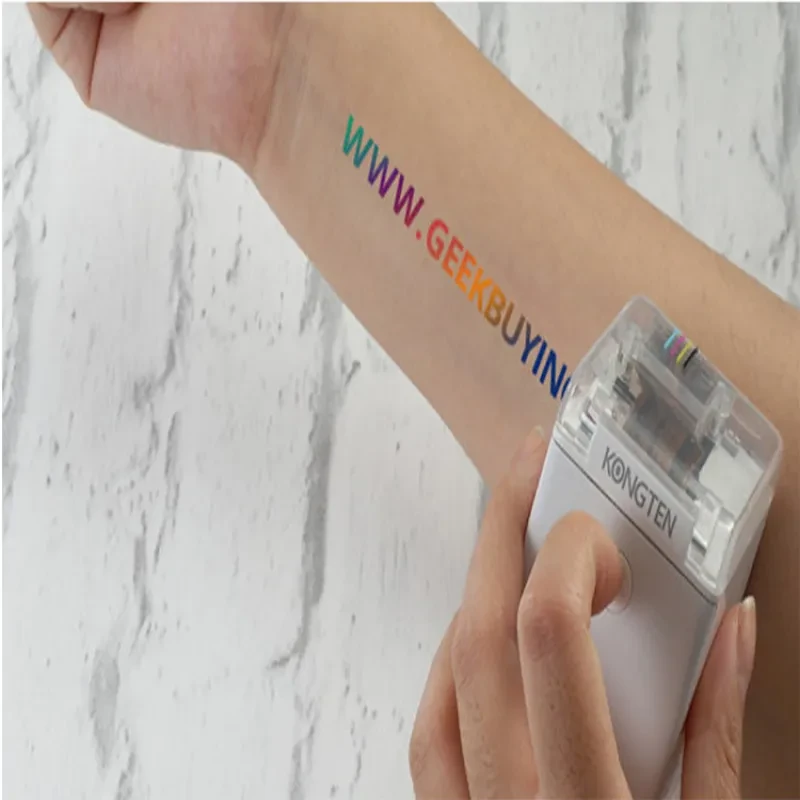 Portable Mbrush Handheld Color Printer – Inkjet for Any Surface